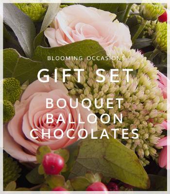 Bouquet Balloon and Chocolates