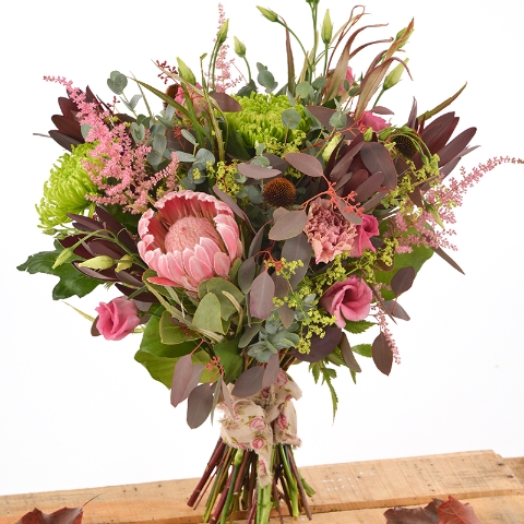 bouquet, handtie, flowers, autumn, aqua, water bubble,  gift, bunch, florist, birthday, anniversary, harold wood, romford, havering, delivery