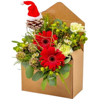 Christmas flowers, bouquet, vase, luxury, flowers, oasis, funeral, flowers, tribute, florist, flowers, harold wood, romford, havering, delivery