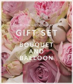 Bouquet and Balloon