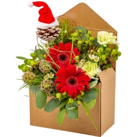 Christmas flowers, bouquet, vase, luxury, flowers, oasis, funeral, flowers, tribute, florist, flowers, harold wood, romford, havering, delivery